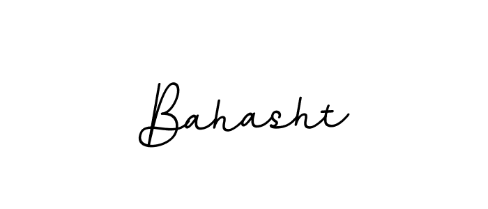 Design your own signature with our free online signature maker. With this signature software, you can create a handwritten (BallpointsItalic-DORy9) signature for name Bahasht. Bahasht signature style 11 images and pictures png