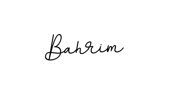 Design your own signature with our free online signature maker. With this signature software, you can create a handwritten (BallpointsItalic-DORy9) signature for name Bahrim. Bahrim signature style 11 images and pictures png