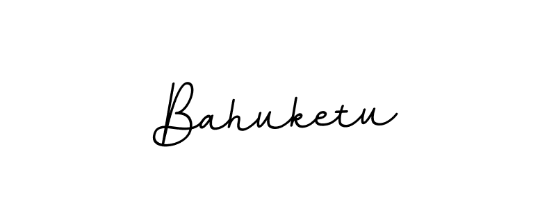 Use a signature maker to create a handwritten signature online. With this signature software, you can design (BallpointsItalic-DORy9) your own signature for name Bahuketu. Bahuketu signature style 11 images and pictures png