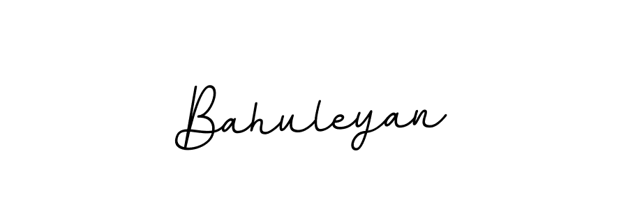 You should practise on your own different ways (BallpointsItalic-DORy9) to write your name (Bahuleyan) in signature. don't let someone else do it for you. Bahuleyan signature style 11 images and pictures png