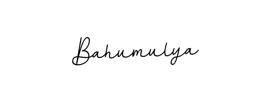 How to Draw Bahumulya signature style? BallpointsItalic-DORy9 is a latest design signature styles for name Bahumulya. Bahumulya signature style 11 images and pictures png