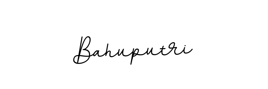 You should practise on your own different ways (BallpointsItalic-DORy9) to write your name (Bahuputri) in signature. don't let someone else do it for you. Bahuputri signature style 11 images and pictures png