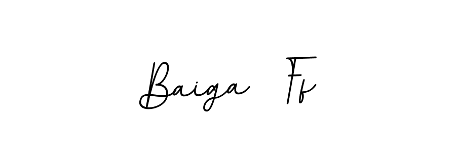 Check out images of Autograph of Baiga  Ff name. Actor Baiga  Ff Signature Style. BallpointsItalic-DORy9 is a professional sign style online. Baiga  Ff signature style 11 images and pictures png