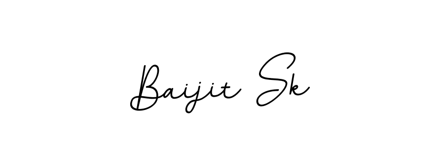 This is the best signature style for the Baijit Sk name. Also you like these signature font (BallpointsItalic-DORy9). Mix name signature. Baijit Sk signature style 11 images and pictures png