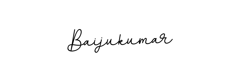 Make a beautiful signature design for name Baijukumar. With this signature (BallpointsItalic-DORy9) style, you can create a handwritten signature for free. Baijukumar signature style 11 images and pictures png