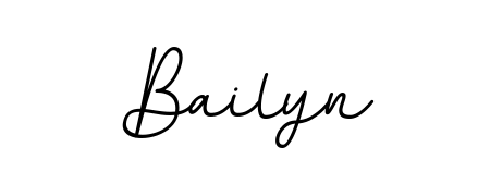 Similarly BallpointsItalic-DORy9 is the best handwritten signature design. Signature creator online. You can use it as an online autograph creator for name Bailyn. Bailyn signature style 11 images and pictures png