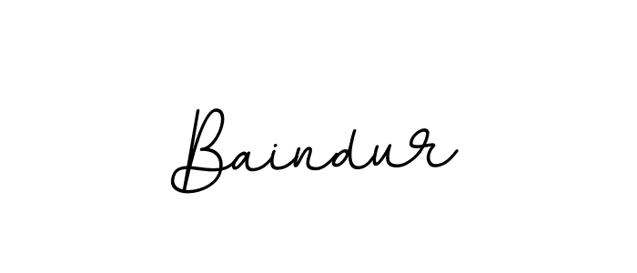 Use a signature maker to create a handwritten signature online. With this signature software, you can design (BallpointsItalic-DORy9) your own signature for name Baindur. Baindur signature style 11 images and pictures png