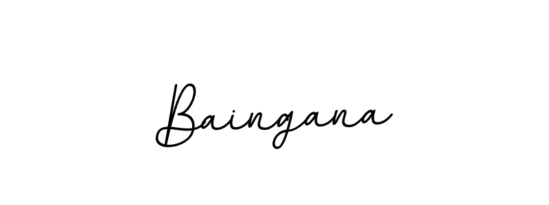 Also You can easily find your signature by using the search form. We will create Baingana name handwritten signature images for you free of cost using BallpointsItalic-DORy9 sign style. Baingana signature style 11 images and pictures png