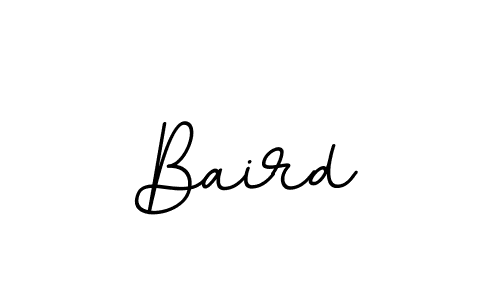 You should practise on your own different ways (BallpointsItalic-DORy9) to write your name (Baird) in signature. don't let someone else do it for you. Baird signature style 11 images and pictures png