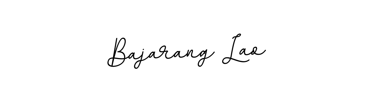 This is the best signature style for the Bajarang Lao name. Also you like these signature font (BallpointsItalic-DORy9). Mix name signature. Bajarang Lao signature style 11 images and pictures png