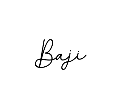 Make a beautiful signature design for name Baji. With this signature (BallpointsItalic-DORy9) style, you can create a handwritten signature for free. Baji signature style 11 images and pictures png