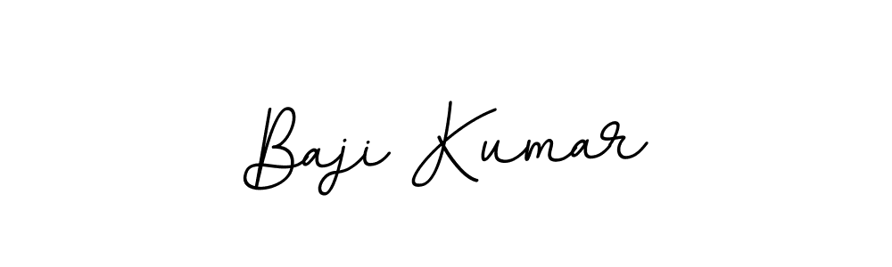 The best way (BallpointsItalic-DORy9) to make a short signature is to pick only two or three words in your name. The name Baji Kumar include a total of six letters. For converting this name. Baji Kumar signature style 11 images and pictures png