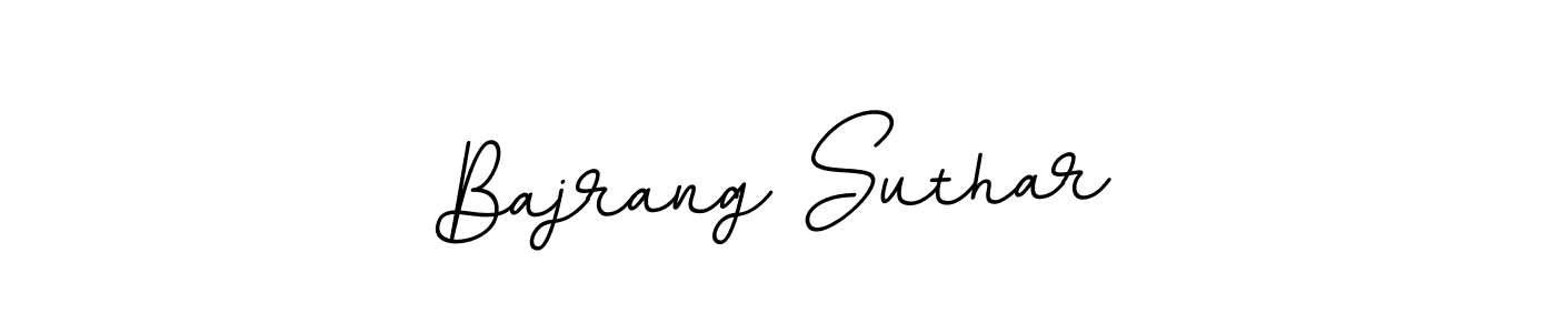 You can use this online signature creator to create a handwritten signature for the name Bajrang Suthar. This is the best online autograph maker. Bajrang Suthar signature style 11 images and pictures png