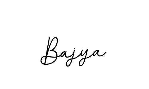 How to make Bajya signature? BallpointsItalic-DORy9 is a professional autograph style. Create handwritten signature for Bajya name. Bajya signature style 11 images and pictures png