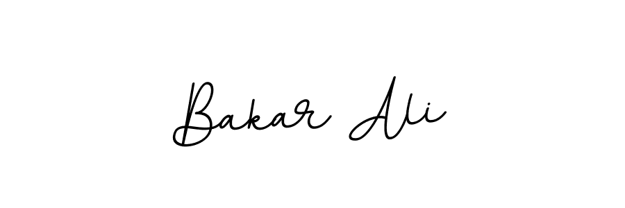 You should practise on your own different ways (BallpointsItalic-DORy9) to write your name (Bakar Ali) in signature. don't let someone else do it for you. Bakar Ali signature style 11 images and pictures png