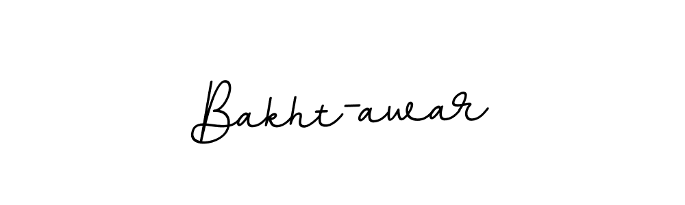 Create a beautiful signature design for name Bakht-awar. With this signature (BallpointsItalic-DORy9) fonts, you can make a handwritten signature for free. Bakht-awar signature style 11 images and pictures png