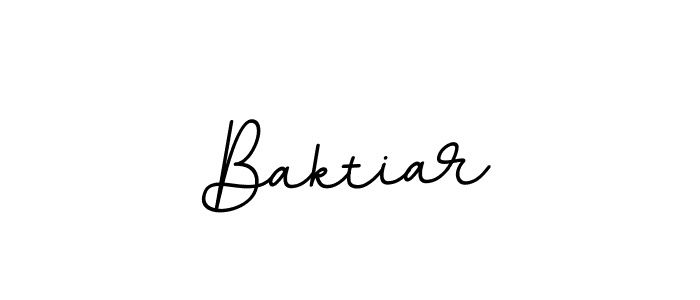 Use a signature maker to create a handwritten signature online. With this signature software, you can design (BallpointsItalic-DORy9) your own signature for name Baktiar. Baktiar signature style 11 images and pictures png