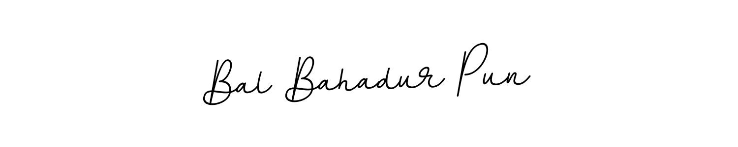 Also You can easily find your signature by using the search form. We will create Bal Bahadur Pun name handwritten signature images for you free of cost using BallpointsItalic-DORy9 sign style. Bal Bahadur Pun signature style 11 images and pictures png