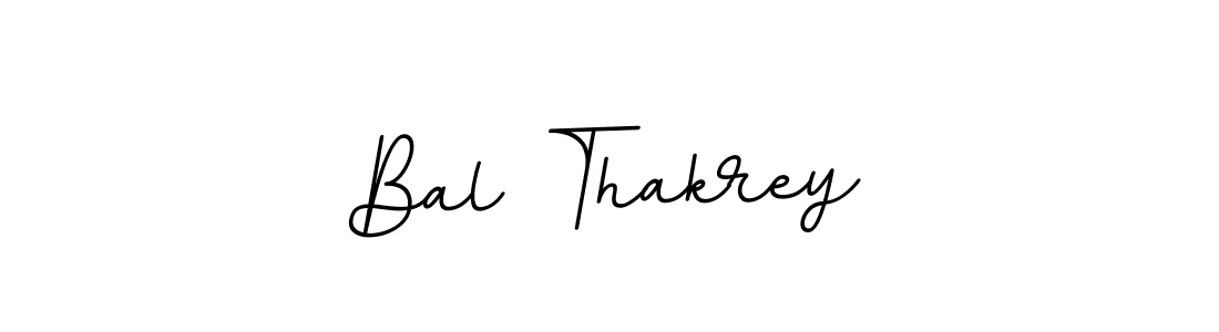 Create a beautiful signature design for name Bal Thakrey. With this signature (BallpointsItalic-DORy9) fonts, you can make a handwritten signature for free. Bal Thakrey signature style 11 images and pictures png