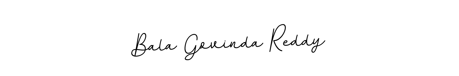 Bala Govinda Reddy stylish signature style. Best Handwritten Sign (BallpointsItalic-DORy9) for my name. Handwritten Signature Collection Ideas for my name Bala Govinda Reddy. Bala Govinda Reddy signature style 11 images and pictures png