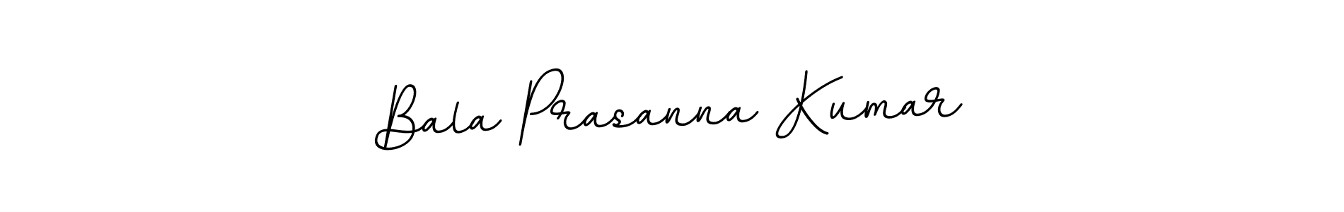 This is the best signature style for the Bala Prasanna Kumar name. Also you like these signature font (BallpointsItalic-DORy9). Mix name signature. Bala Prasanna Kumar signature style 11 images and pictures png