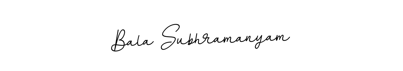 Bala Subhramanyam stylish signature style. Best Handwritten Sign (BallpointsItalic-DORy9) for my name. Handwritten Signature Collection Ideas for my name Bala Subhramanyam. Bala Subhramanyam signature style 11 images and pictures png