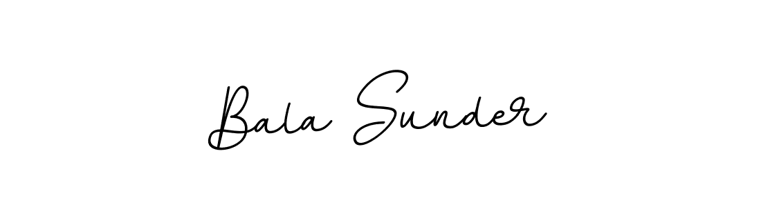 It looks lik you need a new signature style for name Bala Sunder. Design unique handwritten (BallpointsItalic-DORy9) signature with our free signature maker in just a few clicks. Bala Sunder signature style 11 images and pictures png