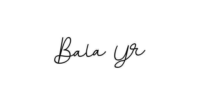 if you are searching for the best signature style for your name Bala Yr. so please give up your signature search. here we have designed multiple signature styles  using BallpointsItalic-DORy9. Bala Yr signature style 11 images and pictures png