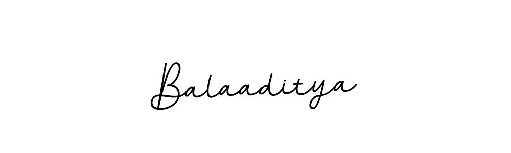 Design your own signature with our free online signature maker. With this signature software, you can create a handwritten (BallpointsItalic-DORy9) signature for name Balaaditya. Balaaditya signature style 11 images and pictures png