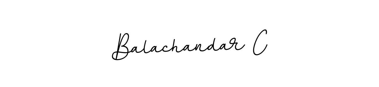 Create a beautiful signature design for name Balachandar C. With this signature (BallpointsItalic-DORy9) fonts, you can make a handwritten signature for free. Balachandar C signature style 11 images and pictures png