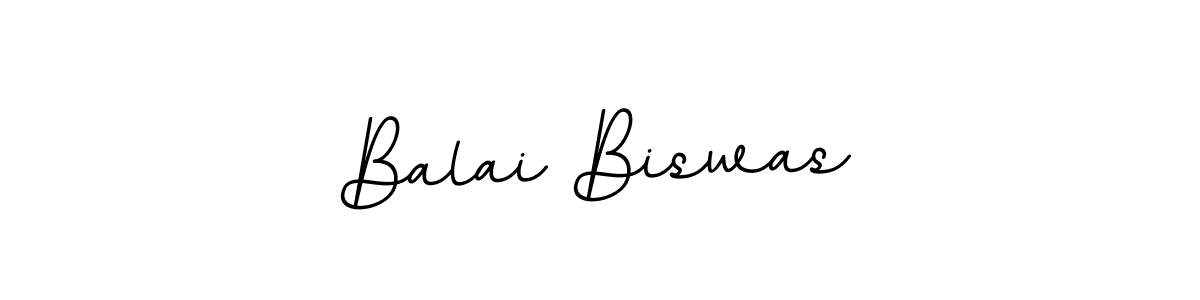 Design your own signature with our free online signature maker. With this signature software, you can create a handwritten (BallpointsItalic-DORy9) signature for name Balai Biswas. Balai Biswas signature style 11 images and pictures png