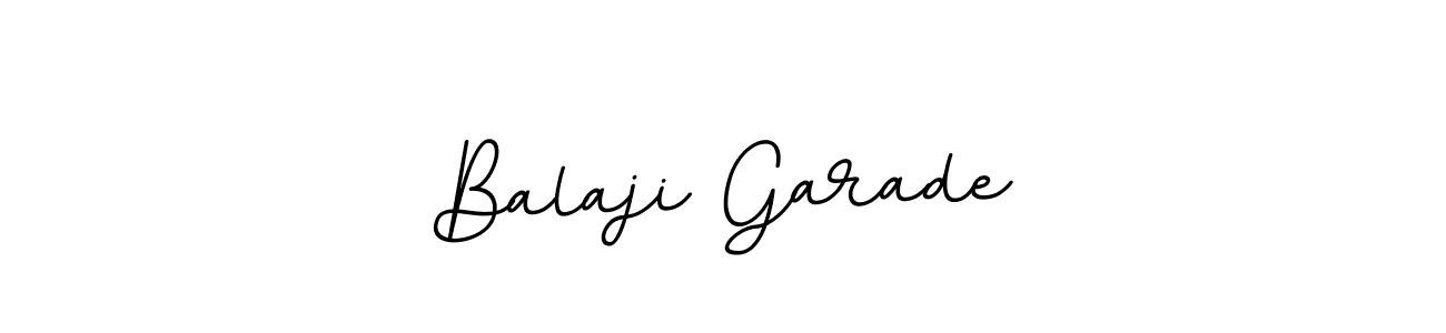 Make a beautiful signature design for name Balaji Garade. With this signature (BallpointsItalic-DORy9) style, you can create a handwritten signature for free. Balaji Garade signature style 11 images and pictures png