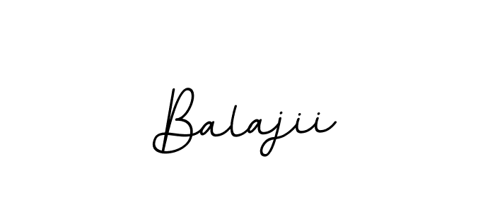 Use a signature maker to create a handwritten signature online. With this signature software, you can design (BallpointsItalic-DORy9) your own signature for name Balajii. Balajii signature style 11 images and pictures png