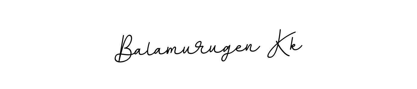 The best way (BallpointsItalic-DORy9) to make a short signature is to pick only two or three words in your name. The name Balamurugen Kk include a total of six letters. For converting this name. Balamurugen Kk signature style 11 images and pictures png