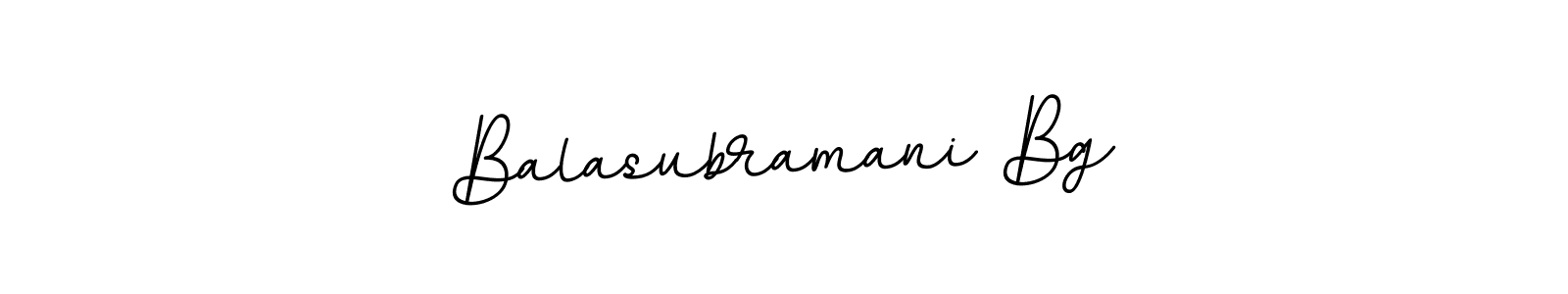 Make a beautiful signature design for name Balasubramani Bg. With this signature (BallpointsItalic-DORy9) style, you can create a handwritten signature for free. Balasubramani Bg signature style 11 images and pictures png