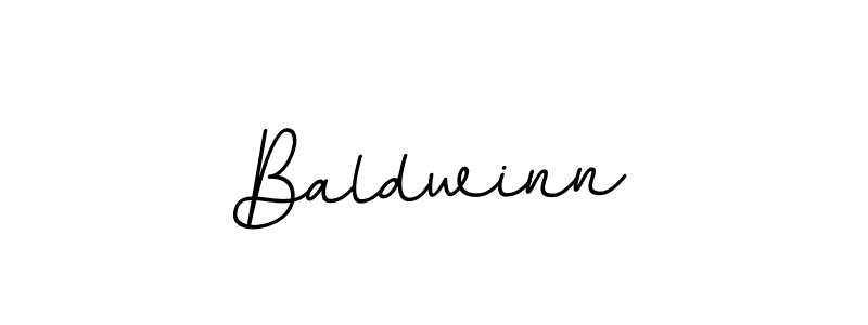 Baldwinn stylish signature style. Best Handwritten Sign (BallpointsItalic-DORy9) for my name. Handwritten Signature Collection Ideas for my name Baldwinn. Baldwinn signature style 11 images and pictures png