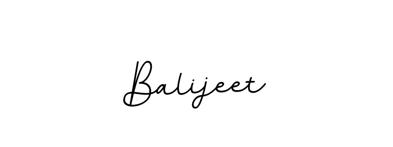 Balijeet stylish signature style. Best Handwritten Sign (BallpointsItalic-DORy9) for my name. Handwritten Signature Collection Ideas for my name Balijeet. Balijeet signature style 11 images and pictures png