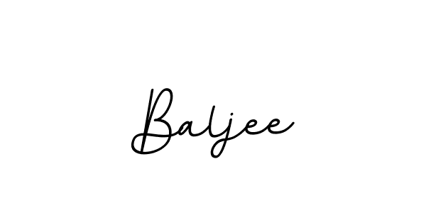 Make a beautiful signature design for name Baljee. Use this online signature maker to create a handwritten signature for free. Baljee signature style 11 images and pictures png