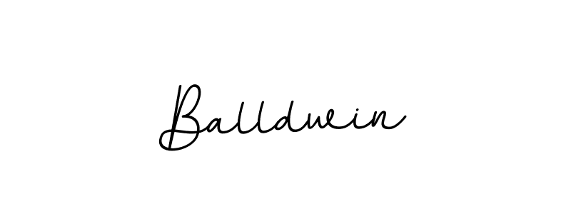Balldwin stylish signature style. Best Handwritten Sign (BallpointsItalic-DORy9) for my name. Handwritten Signature Collection Ideas for my name Balldwin. Balldwin signature style 11 images and pictures png