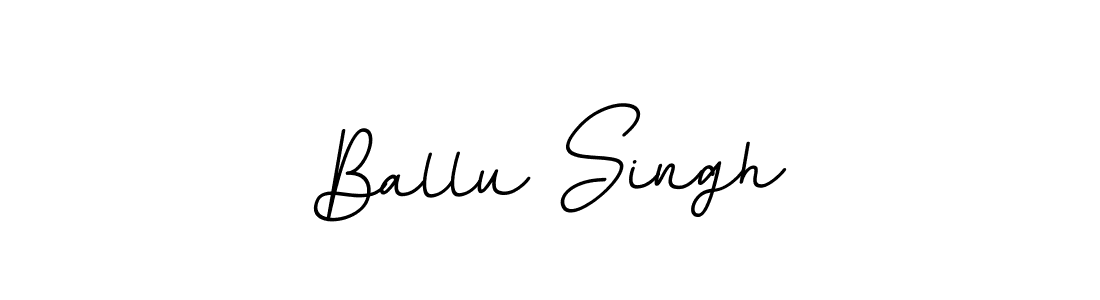 How to make Ballu Singh signature? BallpointsItalic-DORy9 is a professional autograph style. Create handwritten signature for Ballu Singh name. Ballu Singh signature style 11 images and pictures png