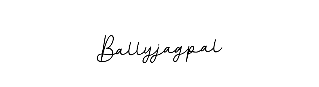 Create a beautiful signature design for name Ballyjagpal. With this signature (BallpointsItalic-DORy9) fonts, you can make a handwritten signature for free. Ballyjagpal signature style 11 images and pictures png