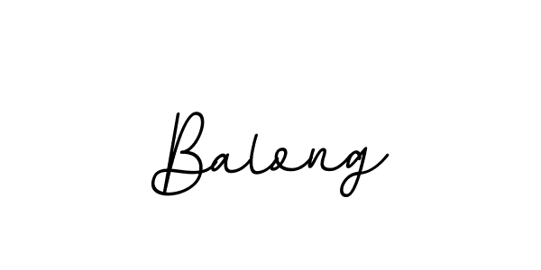 Balong stylish signature style. Best Handwritten Sign (BallpointsItalic-DORy9) for my name. Handwritten Signature Collection Ideas for my name Balong. Balong signature style 11 images and pictures png