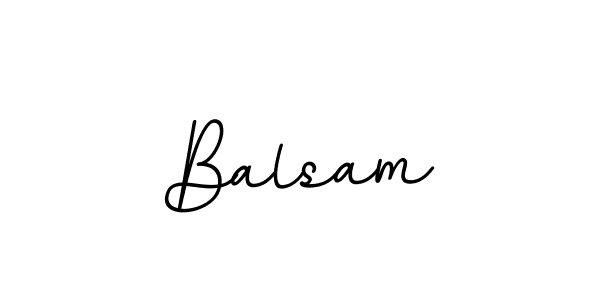 Also we have Balsam name is the best signature style. Create professional handwritten signature collection using BallpointsItalic-DORy9 autograph style. Balsam signature style 11 images and pictures png