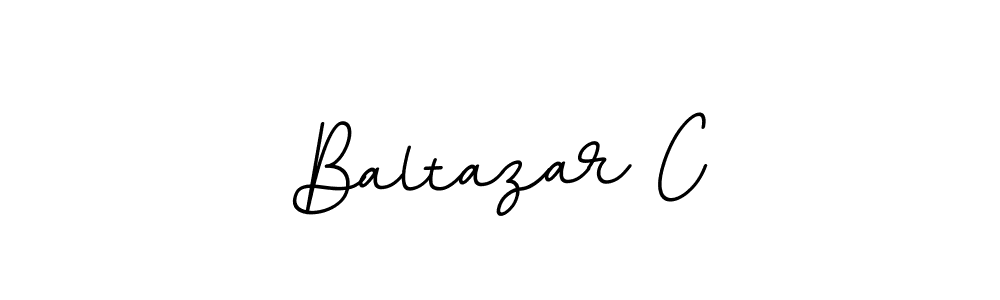 Make a beautiful signature design for name Baltazar C. Use this online signature maker to create a handwritten signature for free. Baltazar C signature style 11 images and pictures png