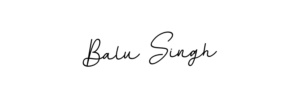 This is the best signature style for the Balu Singh name. Also you like these signature font (BallpointsItalic-DORy9). Mix name signature. Balu Singh signature style 11 images and pictures png