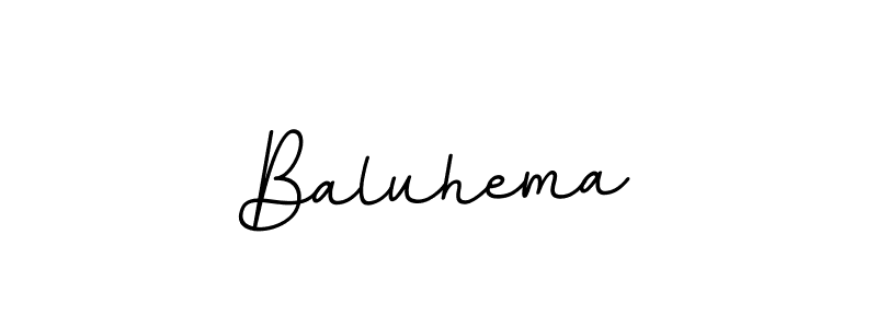 Baluhema stylish signature style. Best Handwritten Sign (BallpointsItalic-DORy9) for my name. Handwritten Signature Collection Ideas for my name Baluhema. Baluhema signature style 11 images and pictures png