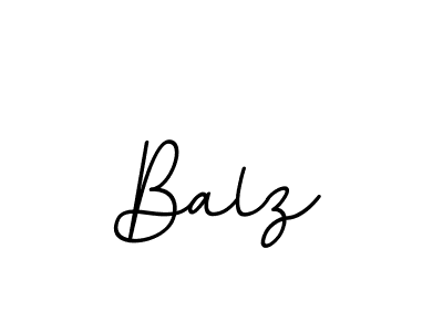 Balz stylish signature style. Best Handwritten Sign (BallpointsItalic-DORy9) for my name. Handwritten Signature Collection Ideas for my name Balz. Balz signature style 11 images and pictures png