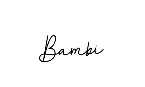 Also we have Bambi name is the best signature style. Create professional handwritten signature collection using BallpointsItalic-DORy9 autograph style. Bambi signature style 11 images and pictures png