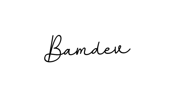 Also we have Bamdev name is the best signature style. Create professional handwritten signature collection using BallpointsItalic-DORy9 autograph style. Bamdev signature style 11 images and pictures png