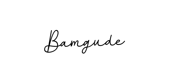 How to make Bamgude signature? BallpointsItalic-DORy9 is a professional autograph style. Create handwritten signature for Bamgude name. Bamgude signature style 11 images and pictures png